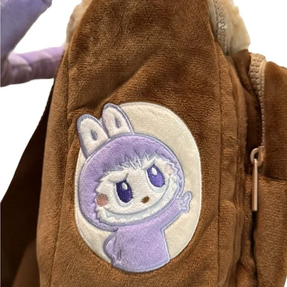 Labubu The Monsters Fuzzy ITA style Backpack - Picture 5 of 7